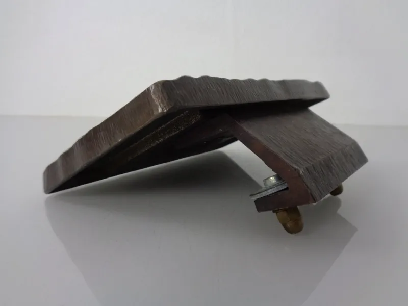 Outlet Pamono Brutalist Alpan Bronze Door Handle, 1960s