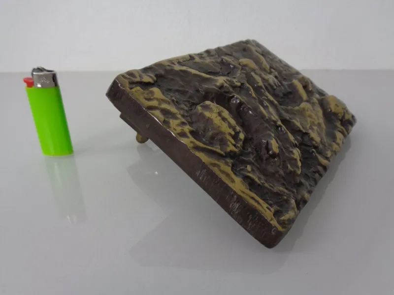 Outlet Pamono Brutalist Alpan Bronze Door Handle, 1960s