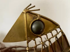 Pamono Brutalist Bird Sculpture by Jarc, France, 1970s><noscript><img width=