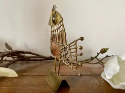 Pamono Brutalist Bird Sculpture by Jarc, France, 1970s><noscript><img width=