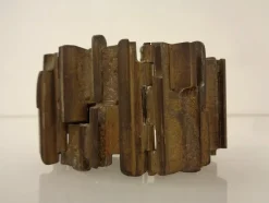 Pamono Brutalist Bronze Bracelet, 1960s> Bracelets