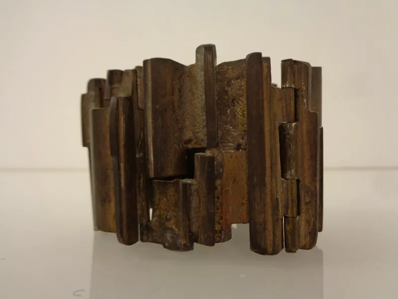 Pamono Brutalist Bronze Bracelet, 1960s> Bracelets