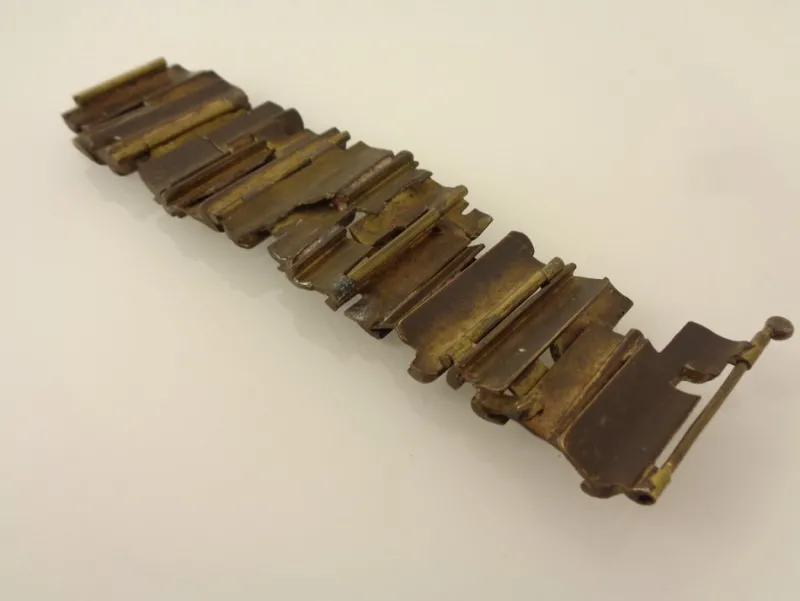 Pamono Brutalist Bronze Bracelet, 1960s> Bracelets