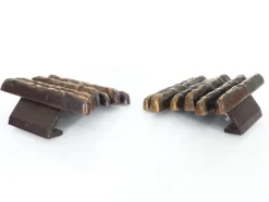 Hot Pamono Brutalist Bronze Door Handles from Alpan, Germany, 1970s, Set of 2