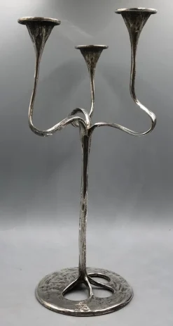 Hot Pamono Brutalist Candlestick by Kurt Jesch for Amadeus