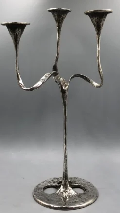 Hot Pamono Brutalist Candlestick by Kurt Jesch for Amadeus