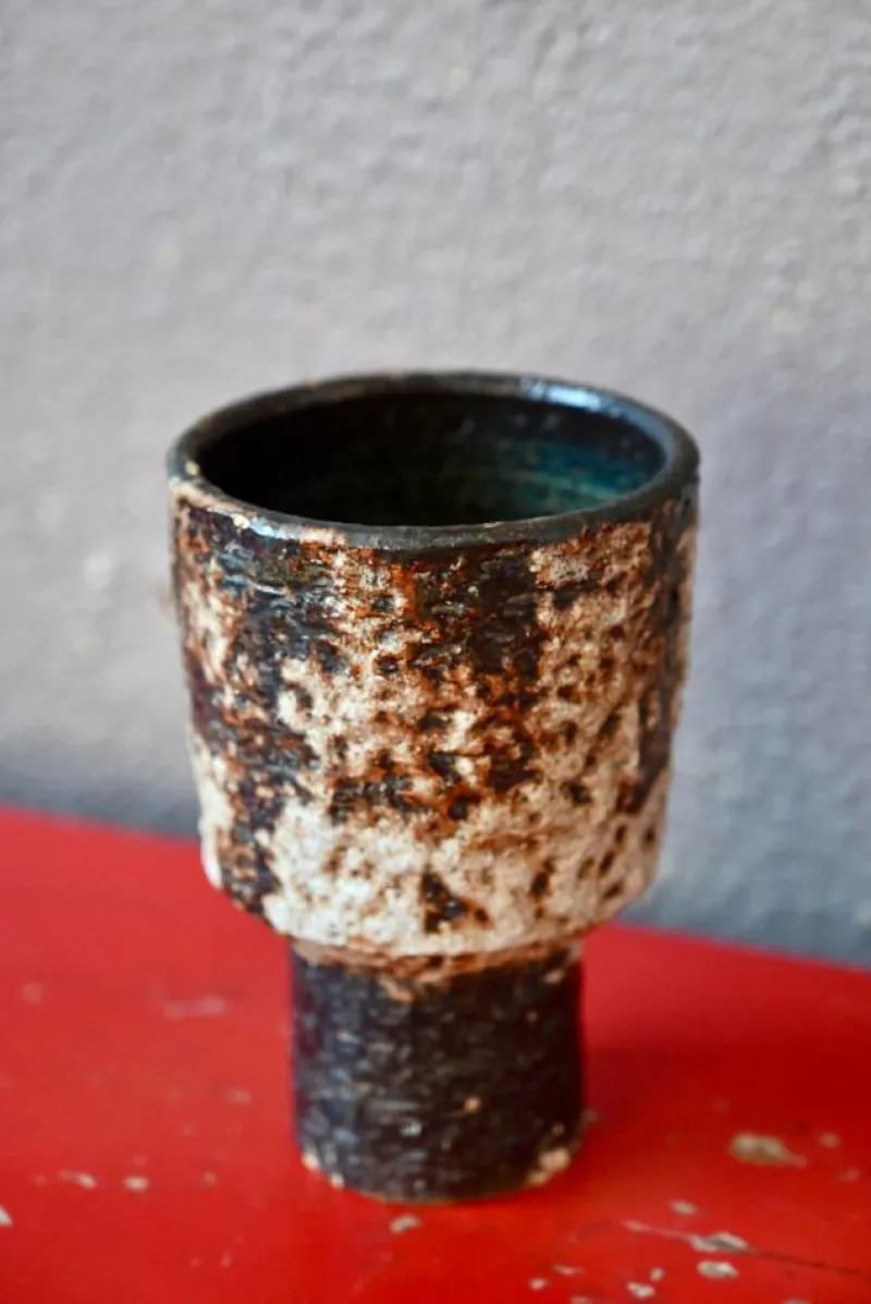 Pamono Brutalist Ceramic Cachet attributed to Pieter Groeneveldt, 1960s> Garden Accessories