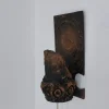 Pamono Brutalist Ceramic Wall Sconce by Jouko Kytömaa, 1970s> Wall Lights & Sconces