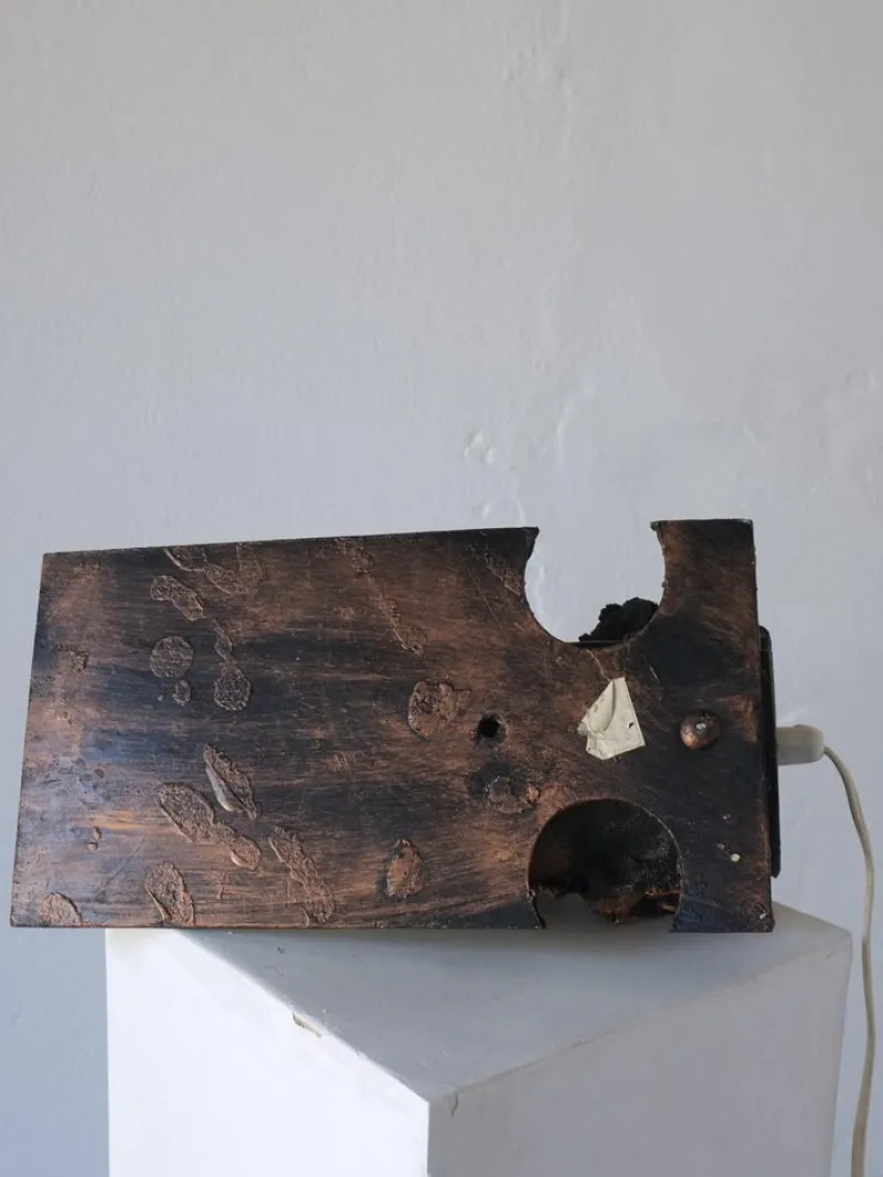 Pamono Brutalist Ceramic Wall Sconce by Jouko Kytömaa, 1970s> Wall Lights & Sconces