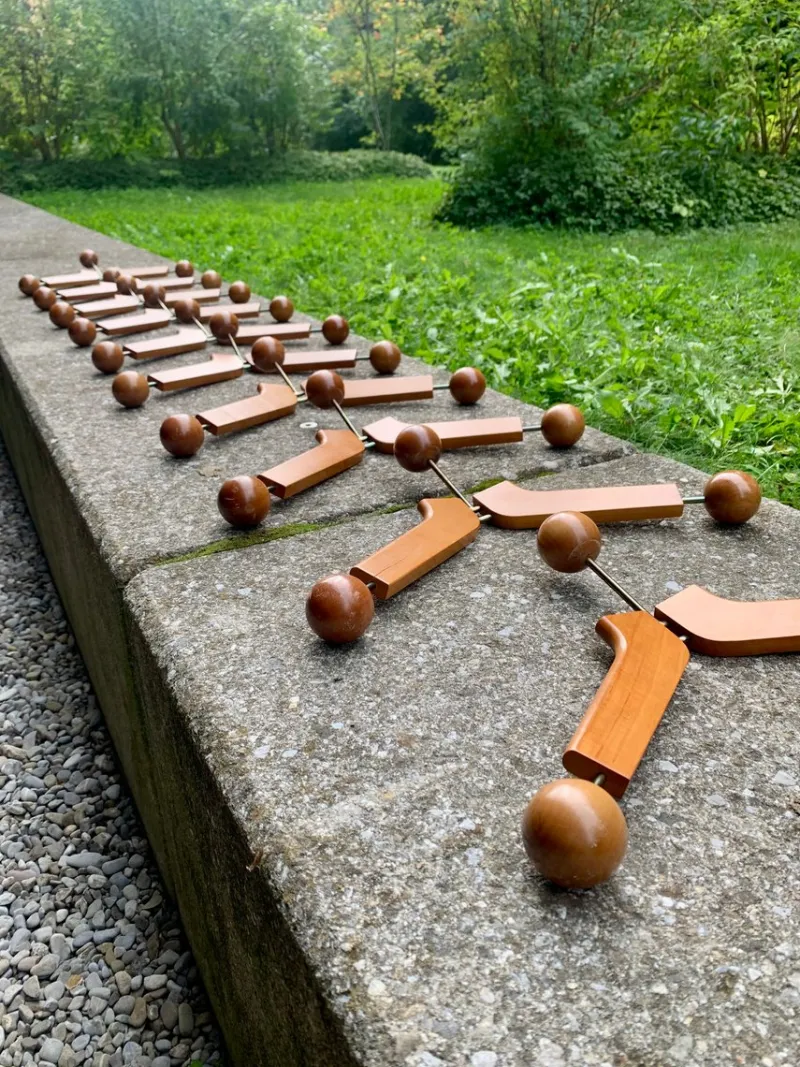 Pamono Brutalist Coat Rack in the style of Charles Dudouyt, 1970s> Racks, Hooks & Valets
