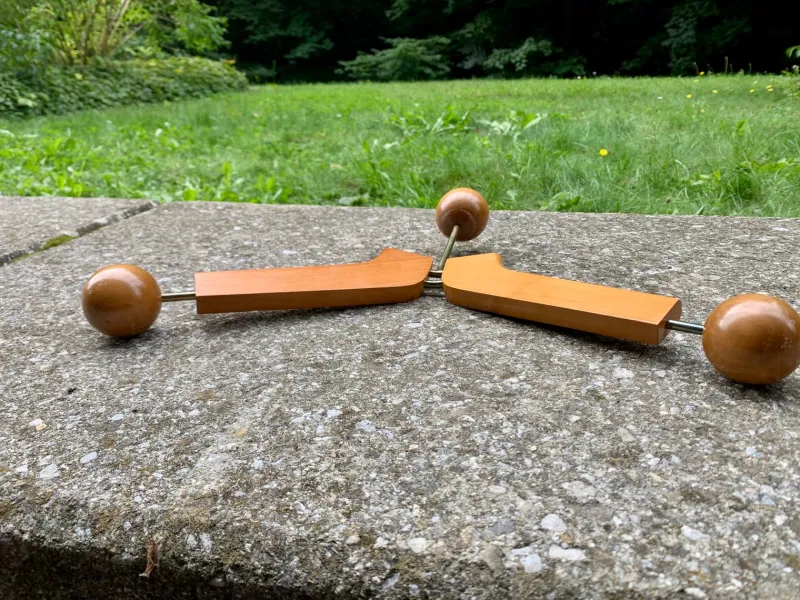 Pamono Brutalist Coat Rack in the style of Charles Dudouyt, 1970s> Racks, Hooks & Valets
