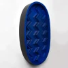 Pamono Brutalist Cobalt Blue Wood Wall Art Installation by Studio DeSimoneWayland> Wall Decor