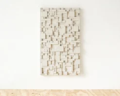 Online Pamono Brutalist Concrete Wall Art in White by Tom's Factory