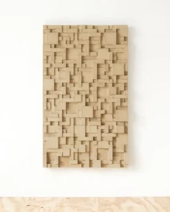 Pamono Brutalist Concrete Wall Art in Beige by Tom's Factory><noscript><img width=