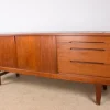 Hot Pamono Brutalist Danish Teak Sideboard by Henning Kjærnulf for Vejle Stole, 1960s