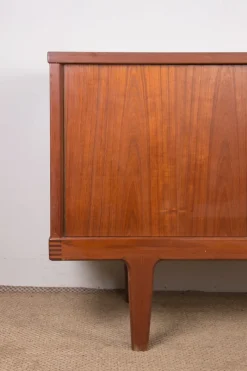 Hot Pamono Brutalist Danish Teak Sideboard by Henning Kjærnulf for Vejle Stole, 1960s