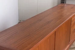 Hot Pamono Brutalist Danish Teak Sideboard by Henning Kjærnulf for Vejle Stole, 1960s