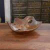 Online Pamono Brutalist Elm Fruit Bowl, 1970s