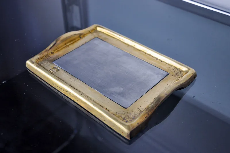 Pamono Brutalist Empty Pocket Tray by David Marshall, Spain, 1980s> Trays