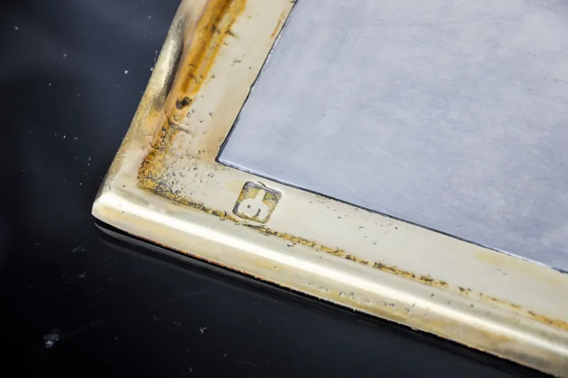 Pamono Brutalist Empty Pocket Tray by David Marshall, Spain, 1980s> Trays