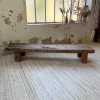 Pamono Brutalist Oak Coffee Table Bench, 1950s> Coffee & Side Tables