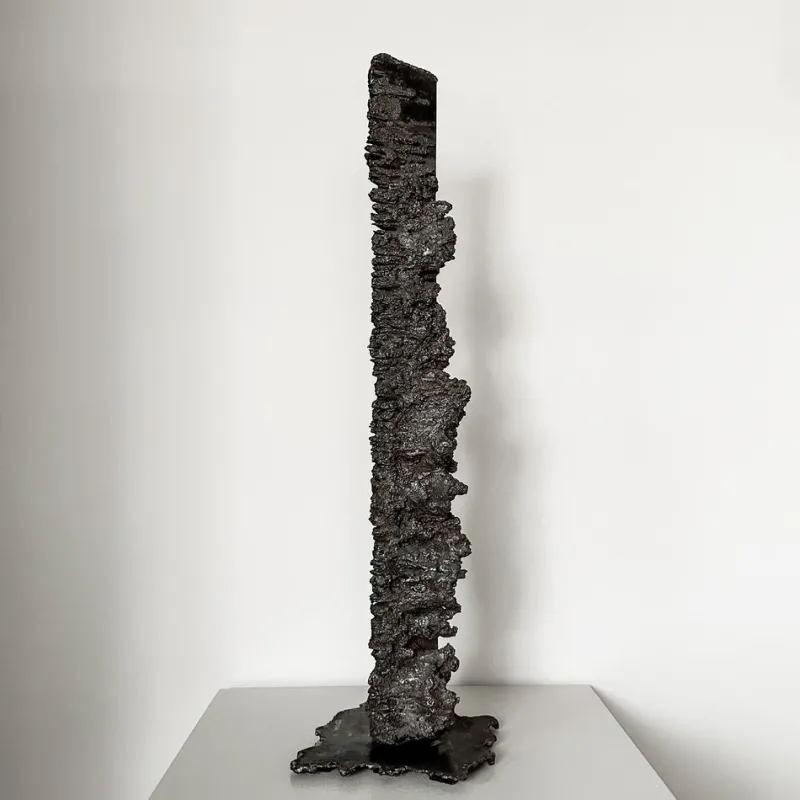 Pamono Brutalist Sculpture, 2000s, Iron> Abstraction