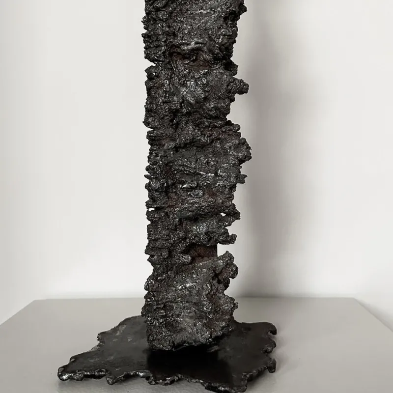 Pamono Brutalist Sculpture, 2000s, Iron> Abstraction