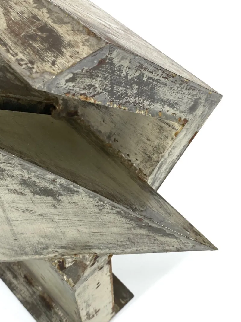 Pamono Brutalist Sculpture, 1960s, Sheet Steel> Sculpture