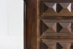 Sale Pamono Brutalist Spanish Carved Sideboard Chest of Drawers, 1960s