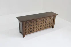 Sale Pamono Brutalist Spanish Carved Sideboard Chest of Drawers, 1960s