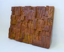Best Pamono Brutalist Wall Sculpture from Evans