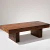 Pamono Brutalist Wooden Table, 1960s