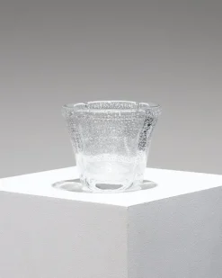 Best Pamono Bubble Glass Vase from Daum Nancy, 1950s