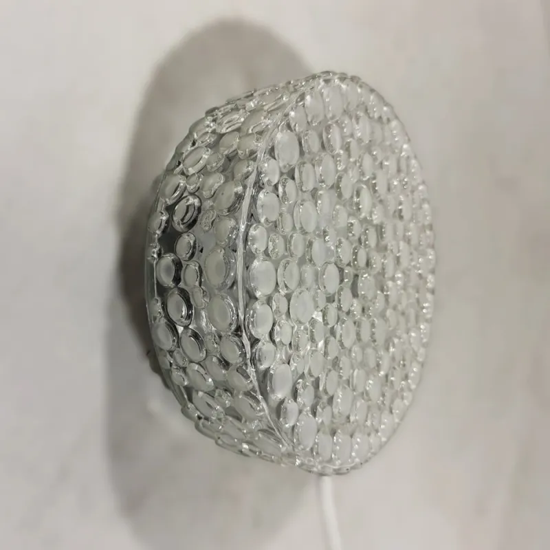 New Pamono Bubble Glass Wall or Ceiling Lamp, 1960s