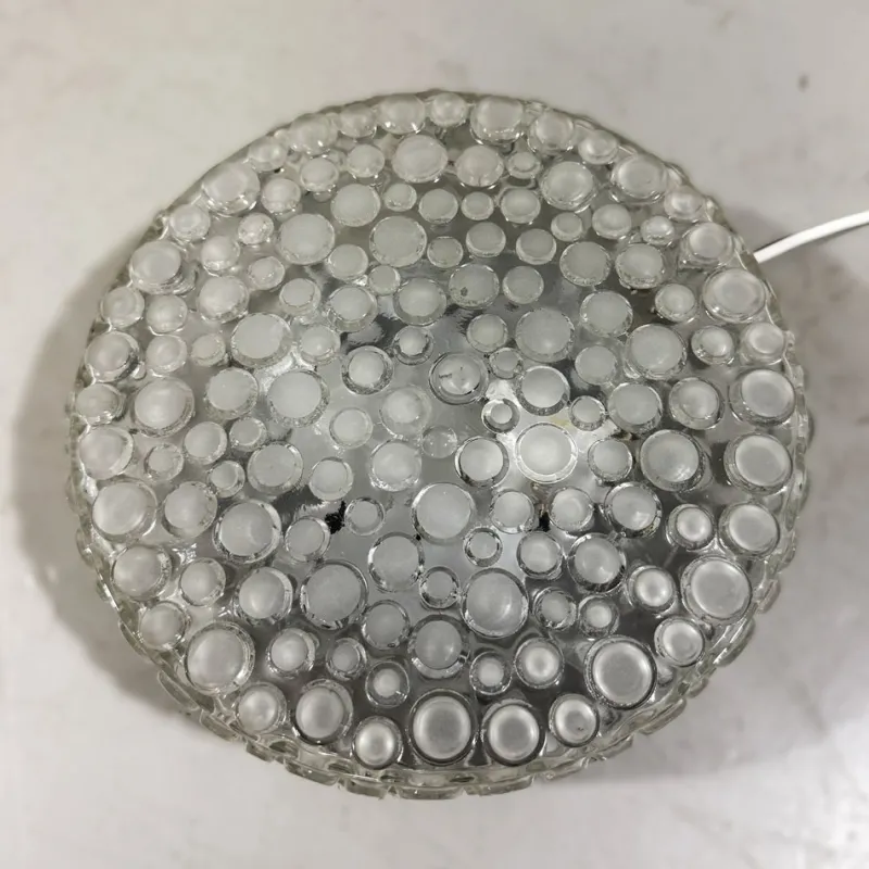 New Pamono Bubble Glass Wall or Ceiling Lamp, 1960s