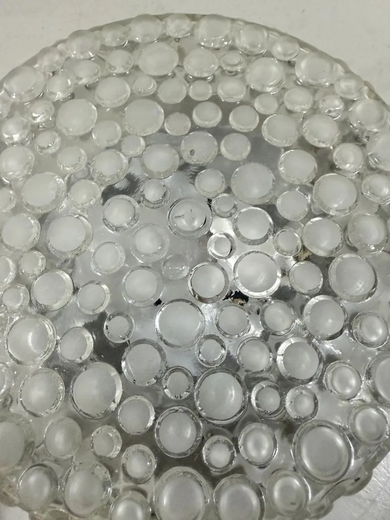 New Pamono Bubble Glass Wall or Ceiling Lamp, 1960s