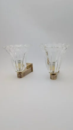 Pamono Bubble Wall Lights from Barovier, Set of 2><noscript><img width=