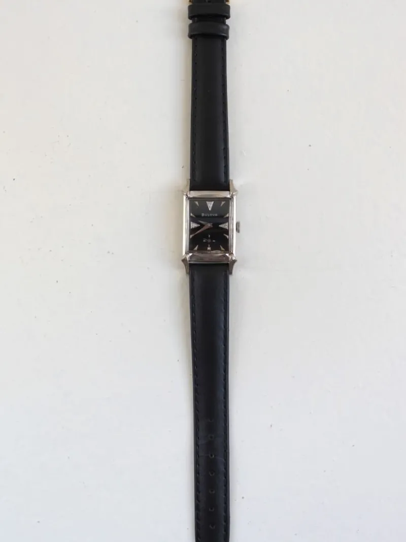 Pamono Bulova Square 8AC Watch, 1958> Watches