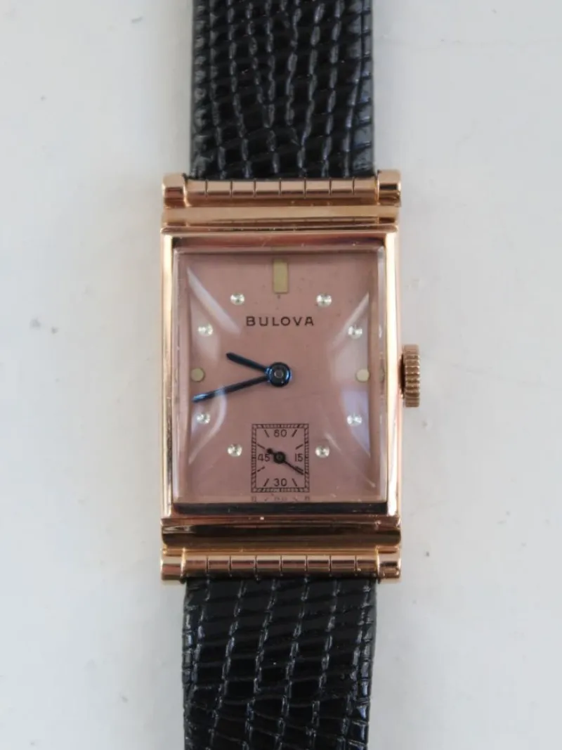 Pamono Bulova Square Watch, 1941> Necklaces