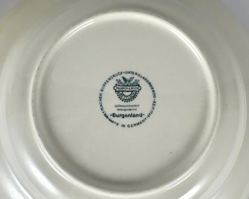 Sale Pamono Burgenland Soup Pasta Plate from Villeroy & Boch, 1980