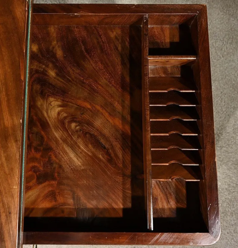 Pamono Burl Mahogany Games Table> Game Tables