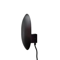 Sale Pamono Burned Black Clam Wall Lamp by 101 Copenhagen
