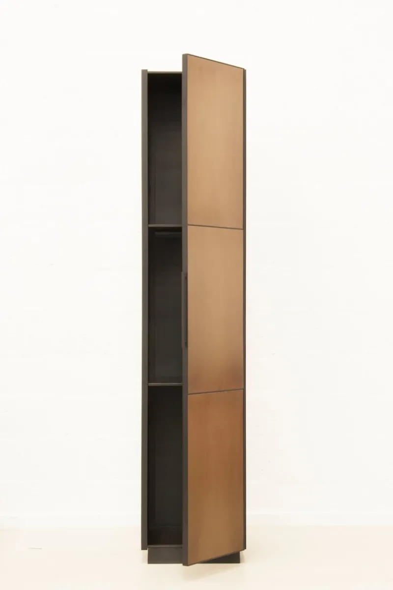Discount Pamono Burned Tall Cabinet by Studio Luuk van Laarhoven