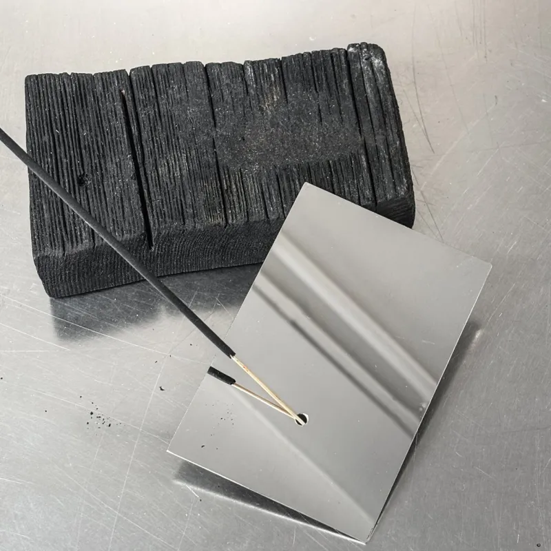 Sale Pamono Burned Wood Incense Holder by Case Studios