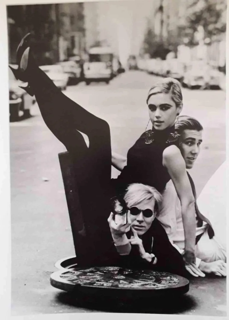 Pamono Burt Glinn, Edie Sedgwick and Andy Warhol, Photograph, 1965> Photography