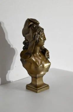 Pamono Bust of Marianne, Early 1900s, Bronze> Classical