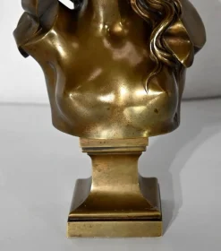 Pamono Bust of Marianne, Early 1900s, Bronze><noscript><img width=