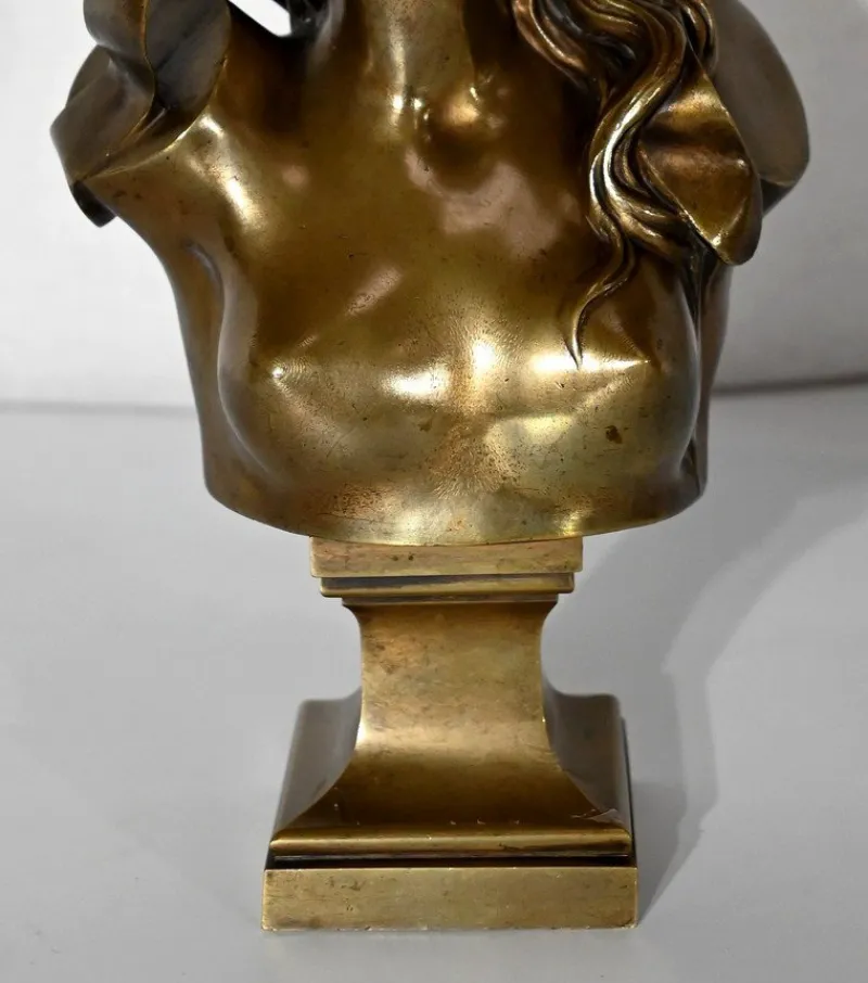 Pamono Bust of Marianne, Early 1900s, Bronze> Classical
