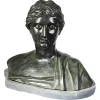 Pamono Bust of the Greek Poetess Sappho, 1860, Bronze> Sculpture