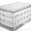 Pamono Butter Dish with 2 Trays by Eduard Wimmer-Wisgrill for Lobmeyr, 1930s, Set of 3> Trays